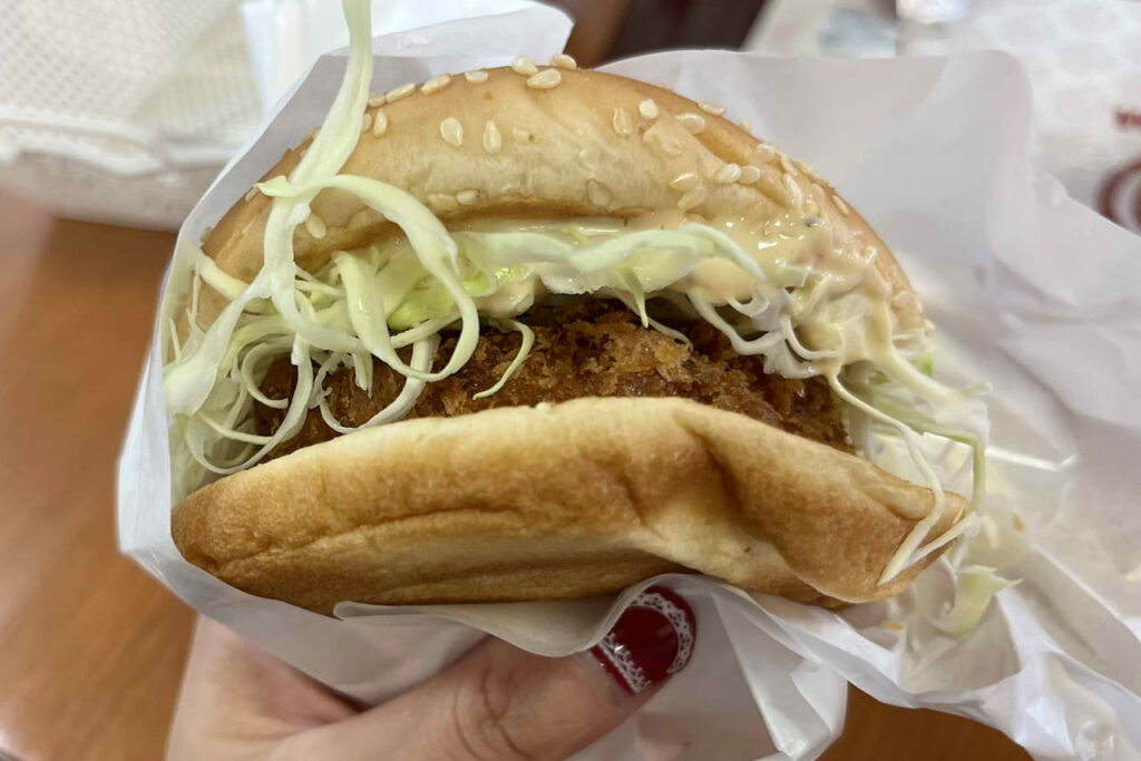 ドムドムハンバーガー深井店　ランチメニュー　キッズメニュー