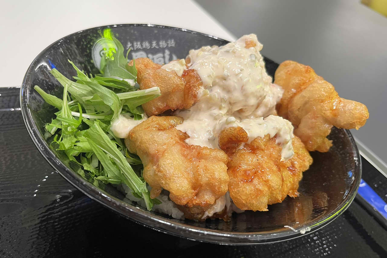 鶏の恩返し　ららぽーと堺　ソウルからナポリまで　フードスタジアム　鶏天丼