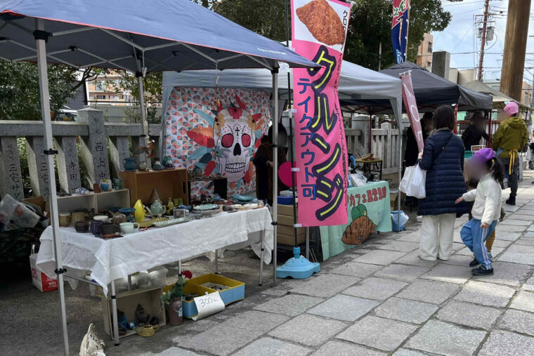 じんじゃdeまるしぇ。　大鳥大社　鳳　キッチンカー