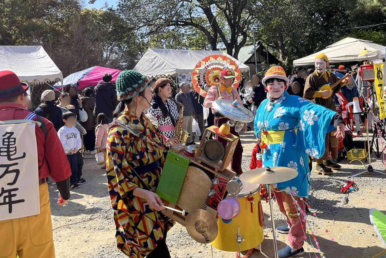 【ちょっとりさんの日】萩原天神で大賑わい！飲食や遊びがたくさんの地域密着型イベント