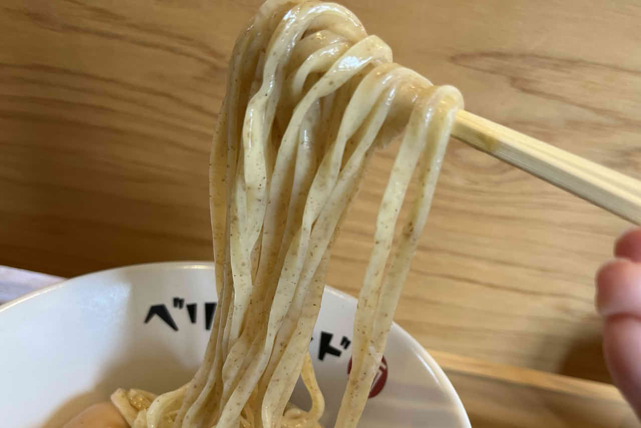 ベリーグッド麵　堺市　つけ麺　ゴマ坦々つけ麵