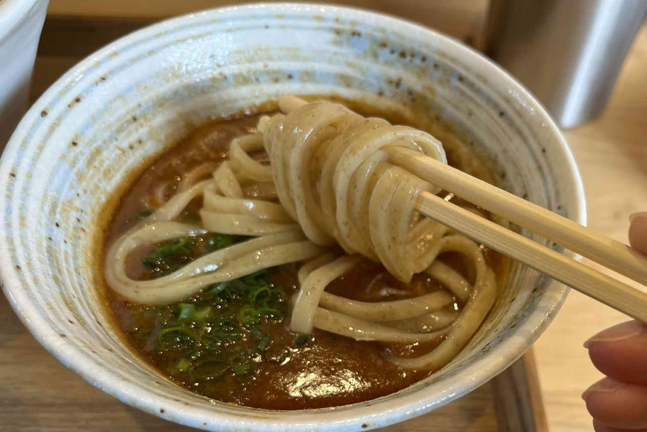 ベリーグッド麵　堺市　つけ麺　ゴマ坦々つけ麵