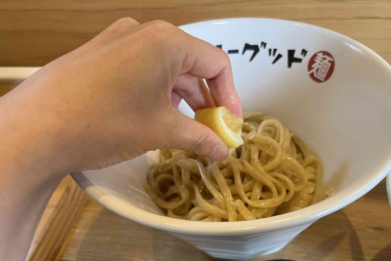 ベリーグッド麵　堺市　つけ麺　ゴマ坦々つけ麵