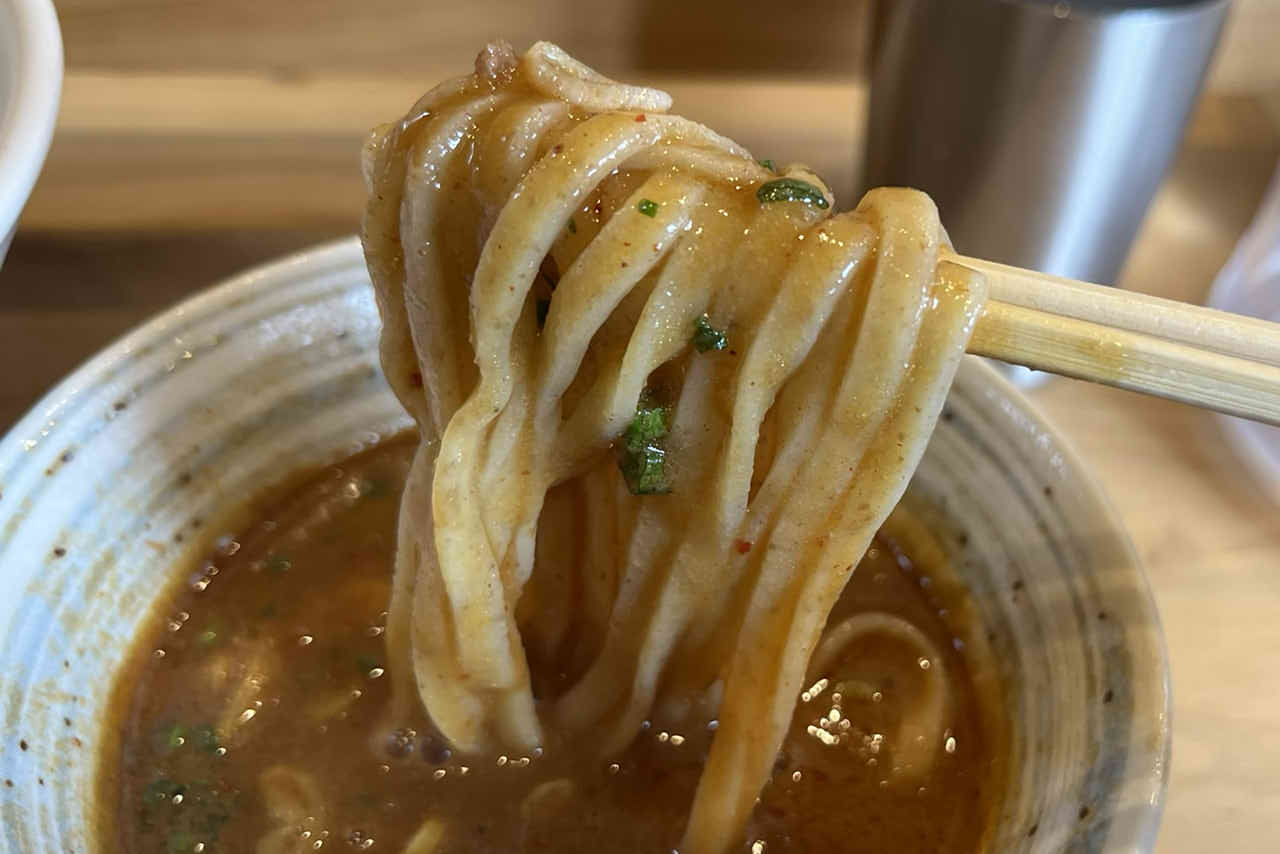 ベリーグッド麵　堺市　つけ麺　ゴマ坦々つけ麵