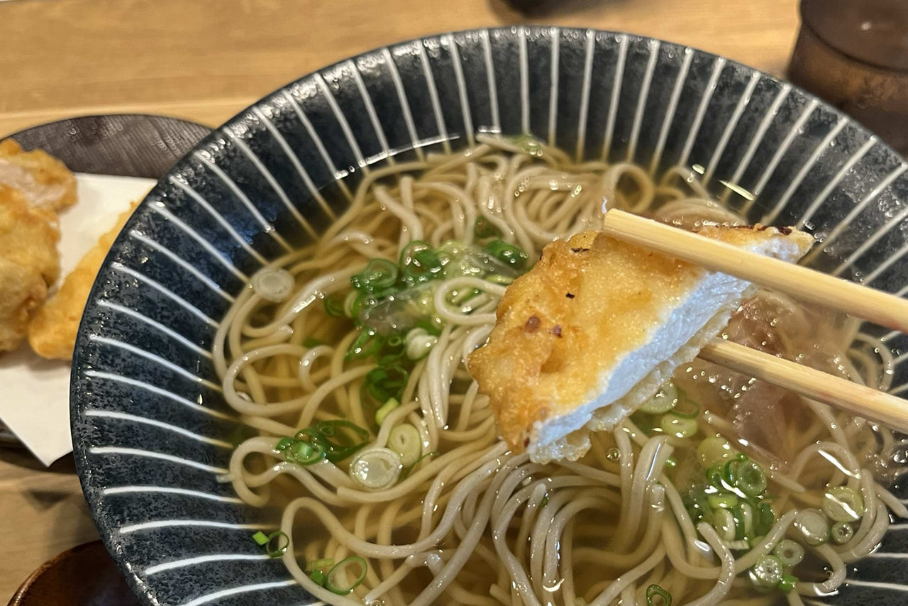 中百舌鳥出汁酒場宗田屋　なかもず　ランチ　蕎麦　居酒屋