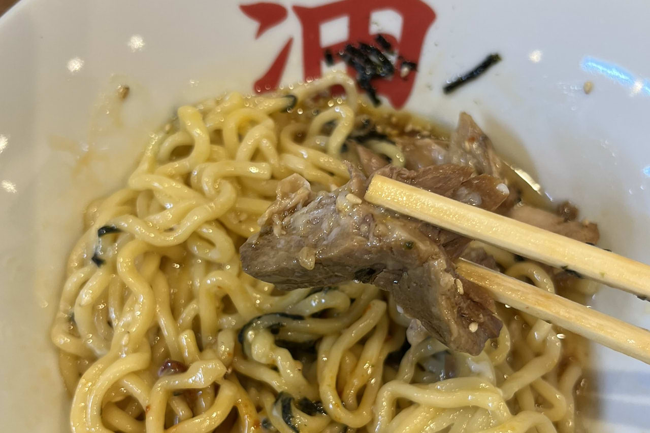 油そば　松風　三国ヶ丘　堺　麺やしりとり系列店