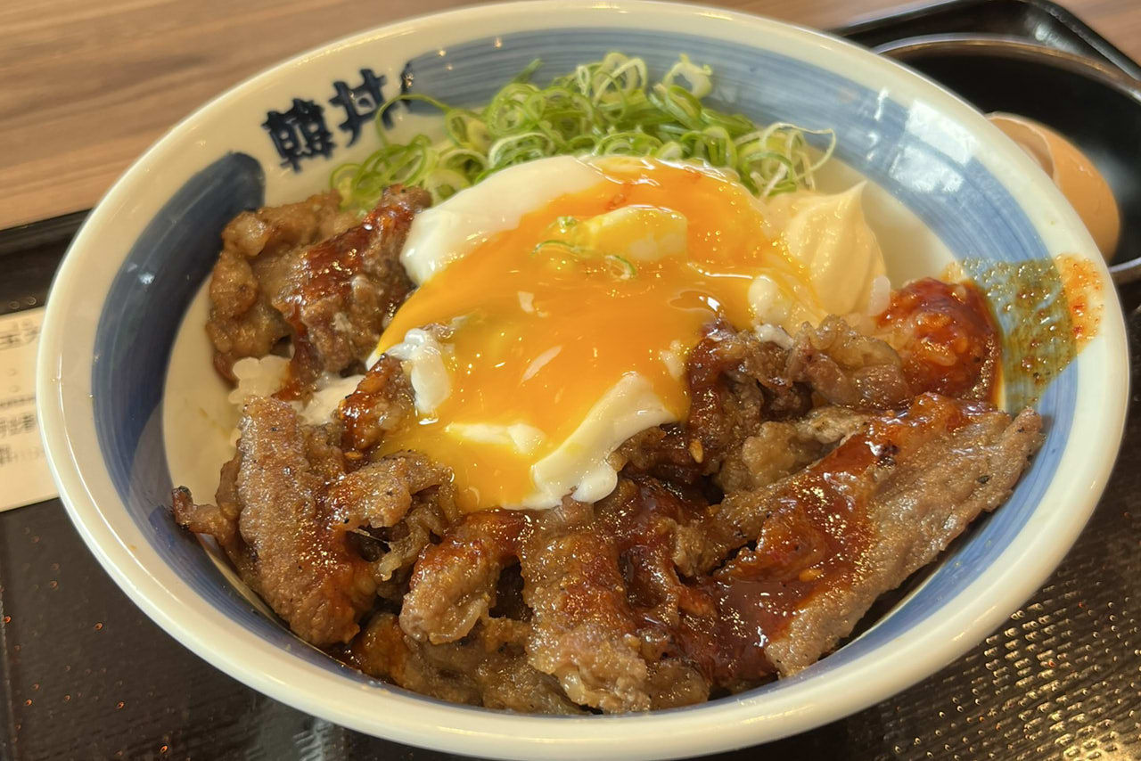 韓丼堺店　新家町　白鷺　カルビ丼