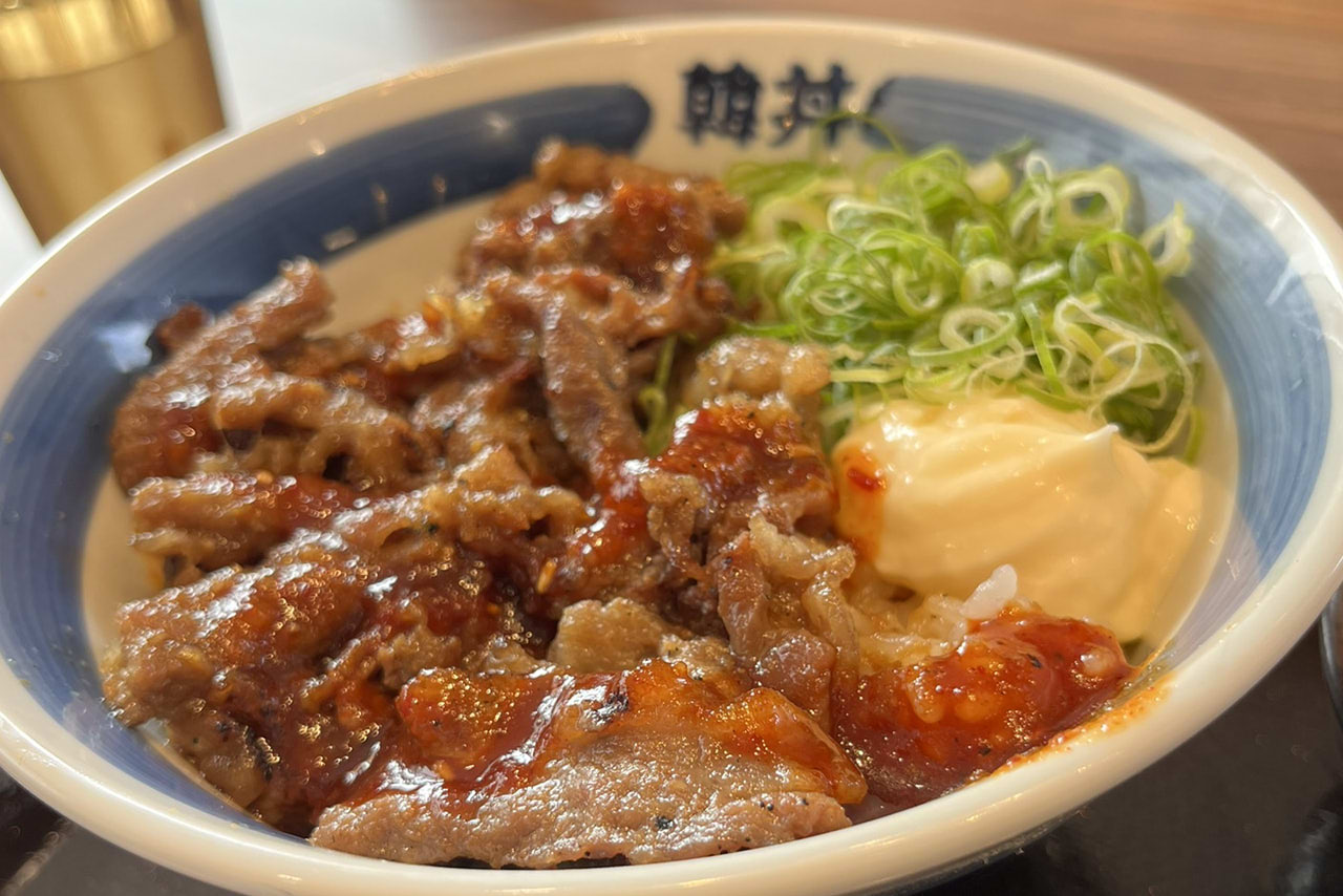 韓丼堺店　新家町　白鷺　カルビ丼