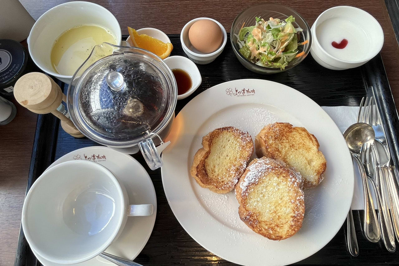 【よつば珈琲】堺の和カフェで贅沢モーニング！朝から癒されるひとときを