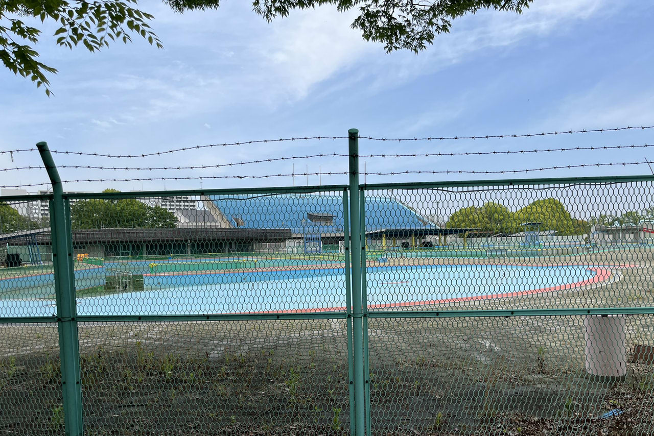 金岡公園の雰囲気や施設が伝わる現地の風景
